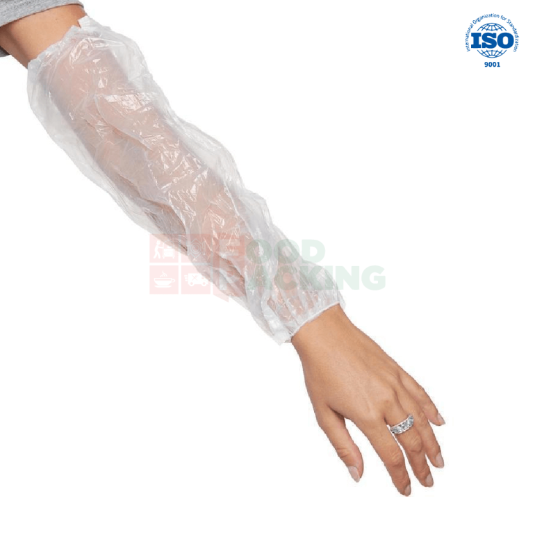 Disposable polyethylene sleeves