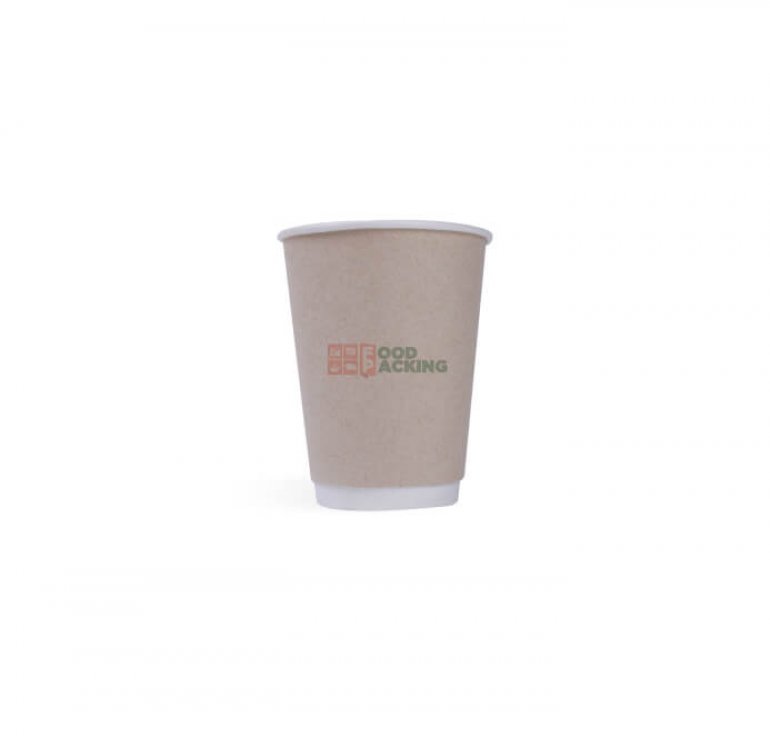 12 OZ KRAFT DOUBLE WALL PAPER THERMO CUP 300 ml