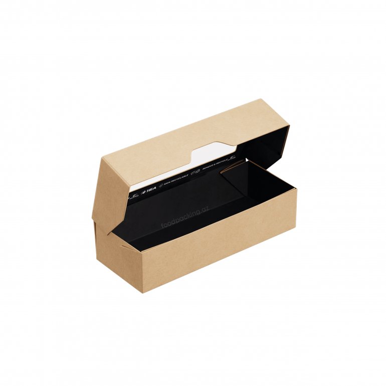 Черная Эко Упаковка нового поколения OneBox 500 мл