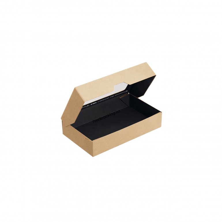 Черная Эко Упаковка нового поколения OneBox 1000 мл