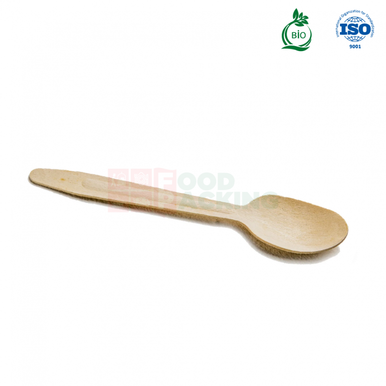 Disposable Wooden Spoon 160mm