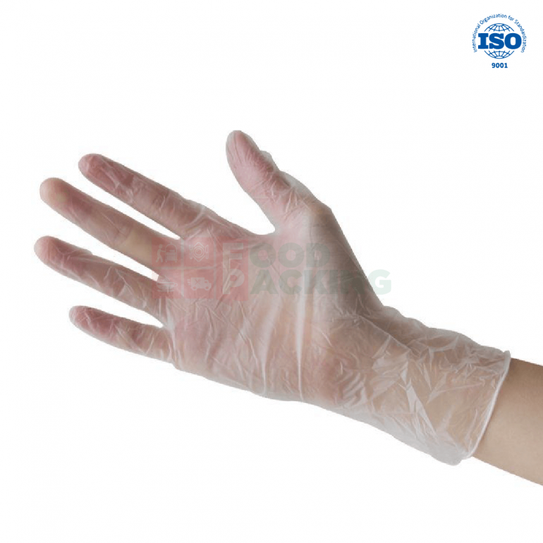 Vinyl gloves powder free (S)