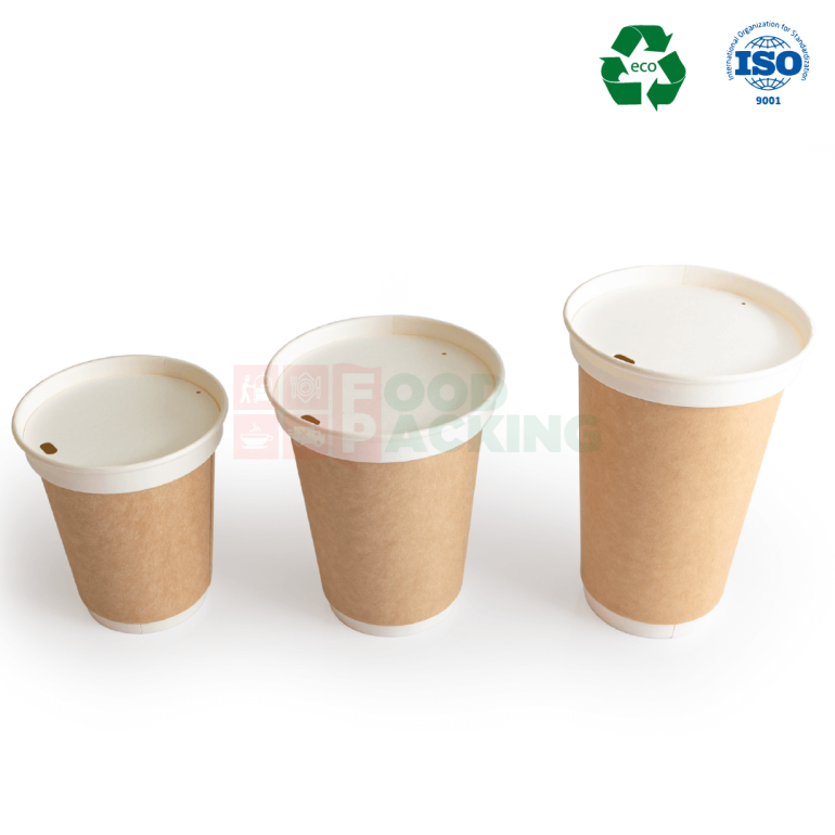 Paper Lid 12 Oz. 90 mm