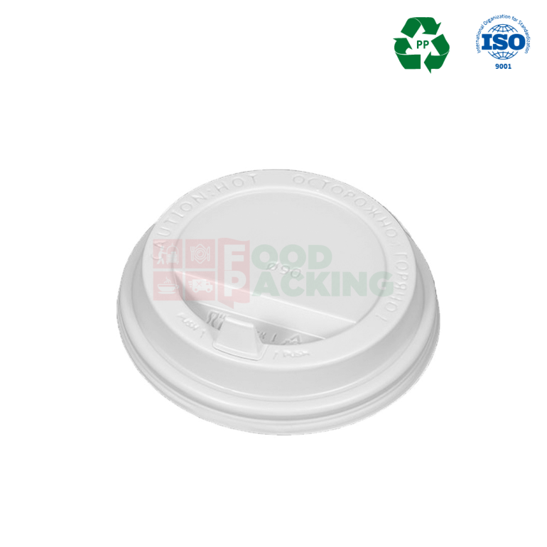 TLA-80 White Coffee Cup Lid