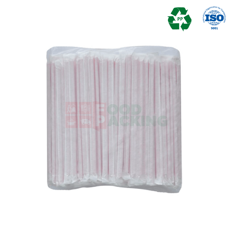 Individually Packed Paper straw (Red)