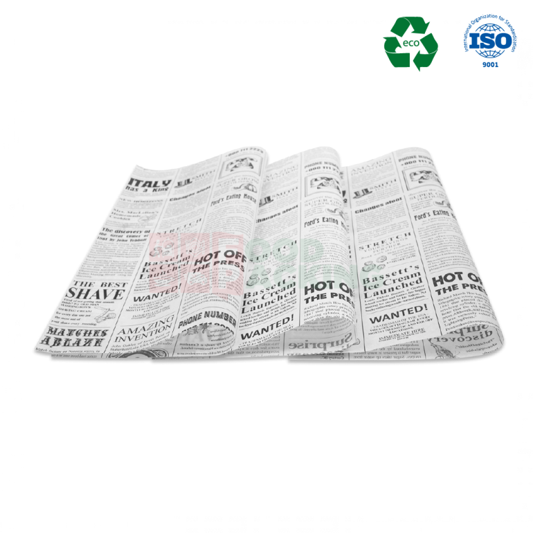 Paraffin waxed paper 390 mm x 390 mm