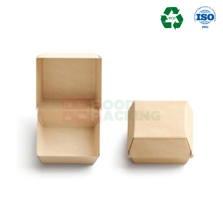 2 / Kraft Burger Box (1400 ml)