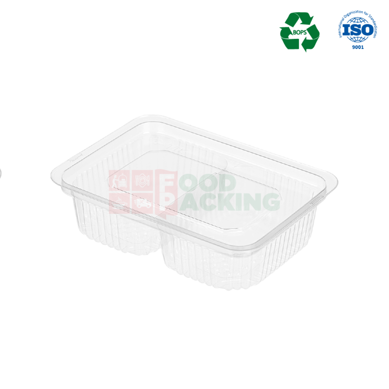 2 Section KMS C-11C2 Sauce container with lid