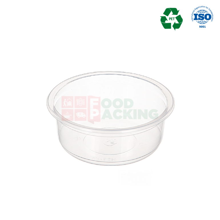 Sauce container with lid 75 mm x 30 mm (50 cc)