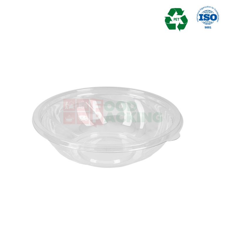 PR-CK Salad Container with lid and seperator (1000 ml)