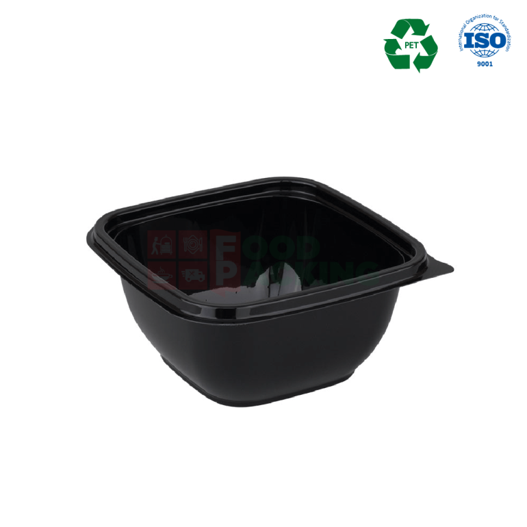 SPK 1616 Konteyner və qapağı 750 ml (Qara)