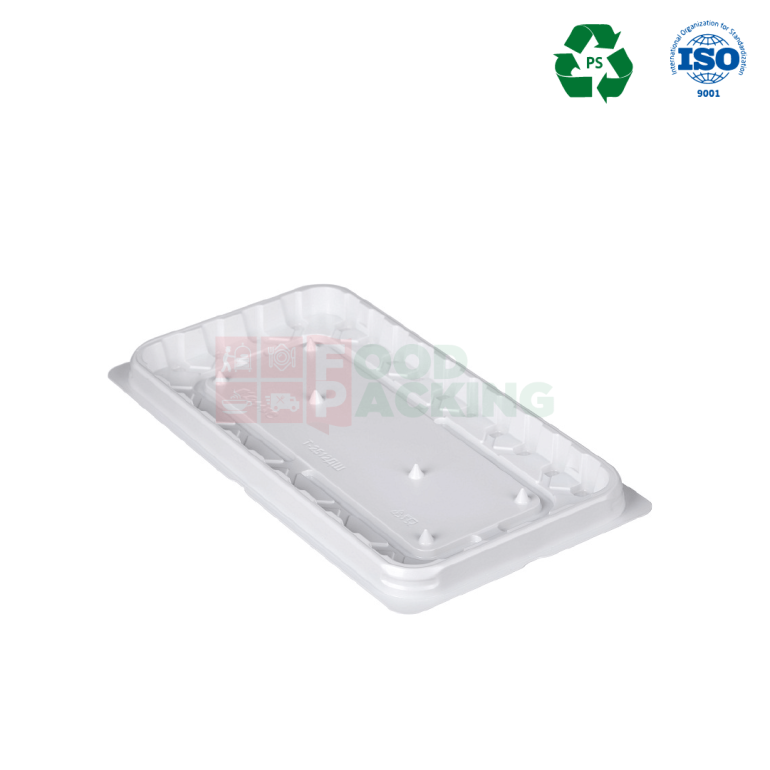 KMS Т-2512D Cake tray with lid (White)