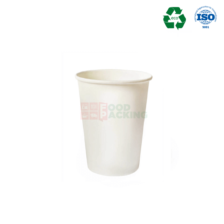 White Single Wall Paper Cup 12 Oz.