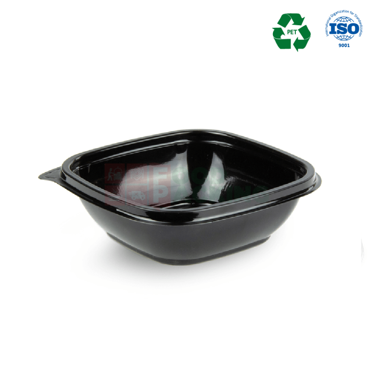 SP 1212 Container with lid 250ml (Black)