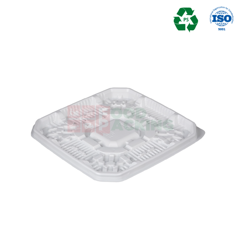 KMS Т-172D Cake tray with lid (White)