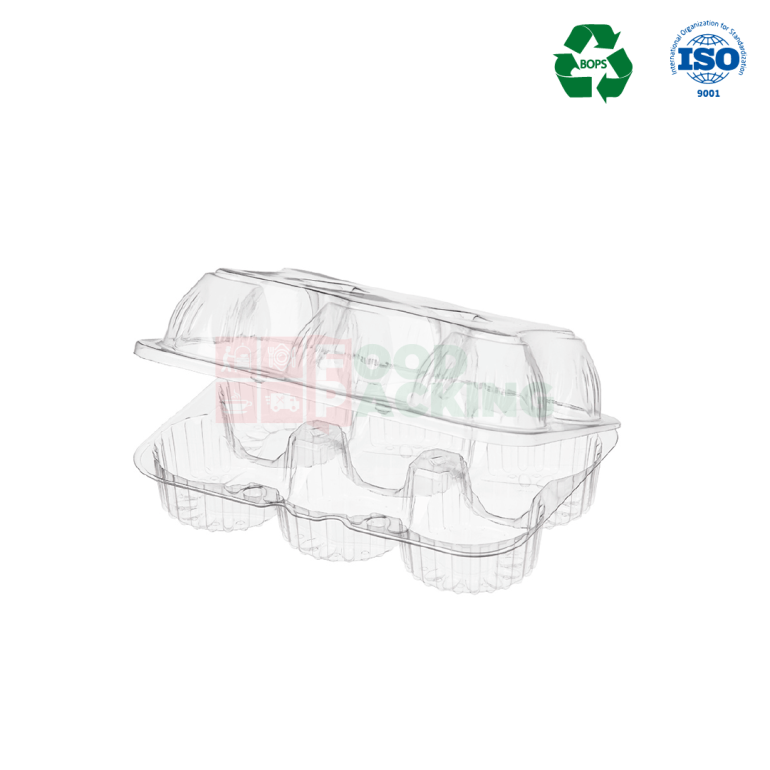 KMS РК-1761 (М) 6 pcs Muffin Container with Lid