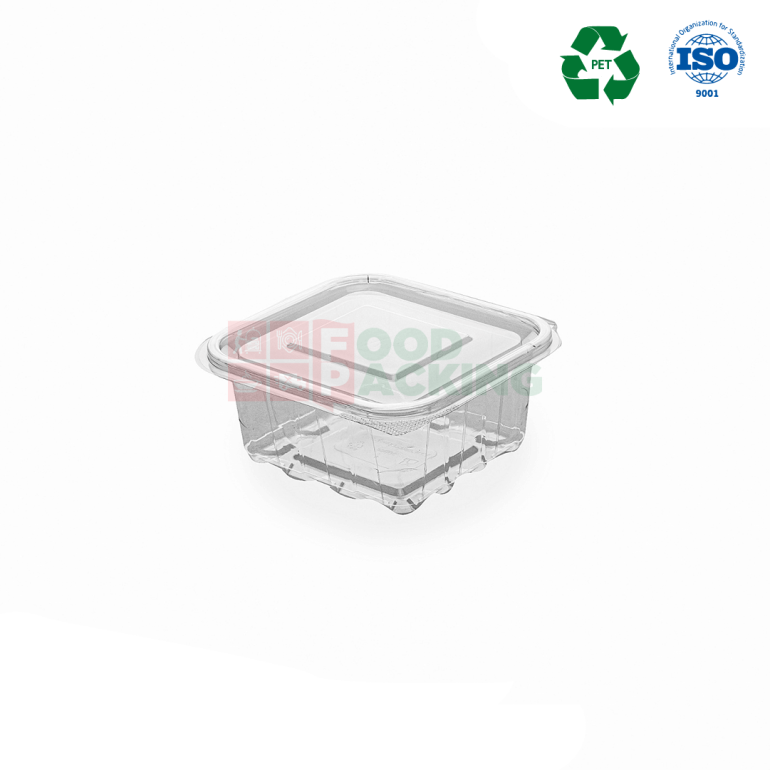 Transparent Hinged Lid Container  (35 OZ)