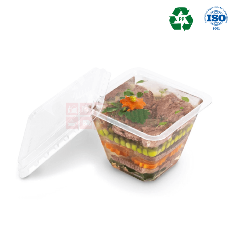 PR-UP Salad container with lid