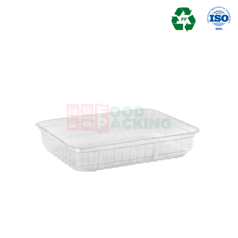 Ağ 179 PP Konteyner 500 ml və qapağı