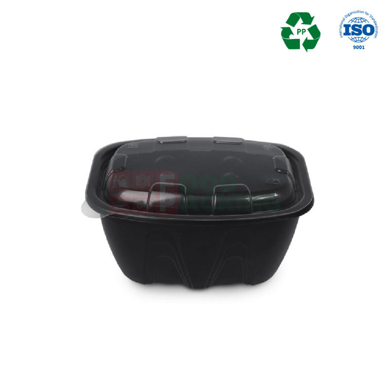 K- 138  Container with lid 500 ml (Black)