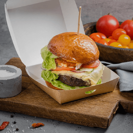 Packaging for burgers