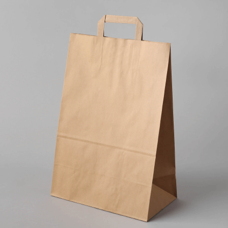 Bags with a straight handle